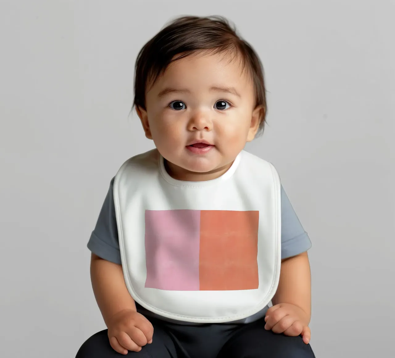 Sfondo astratto rosa e arancione bavaglino da Tory