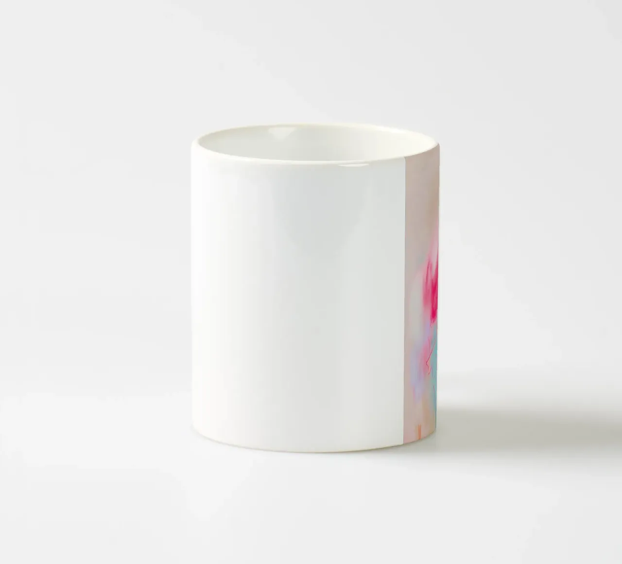 Dinamica radiante pop tazza in ceramica da Carina Pop & Pastell