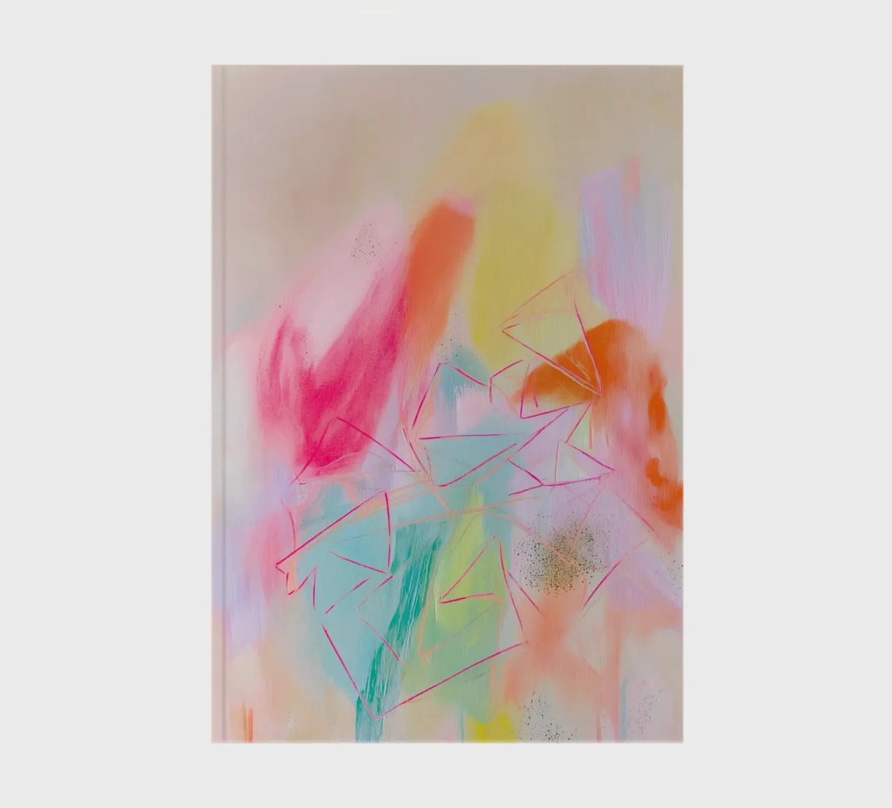 Radiant dynamics pop notebook by Carina Pop & Pastell