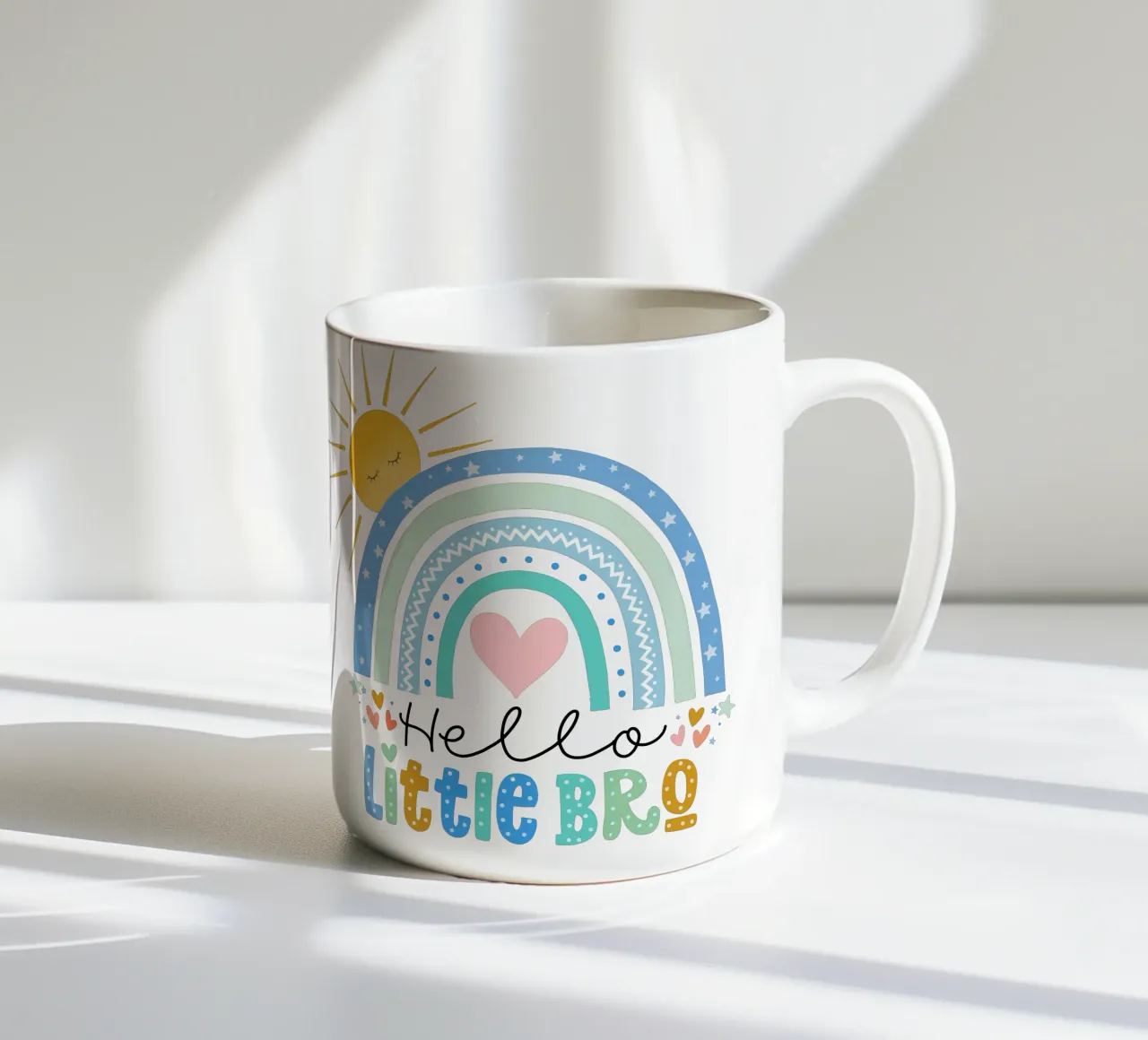 Ciao fratellino tazza in ceramica da CalliLetters