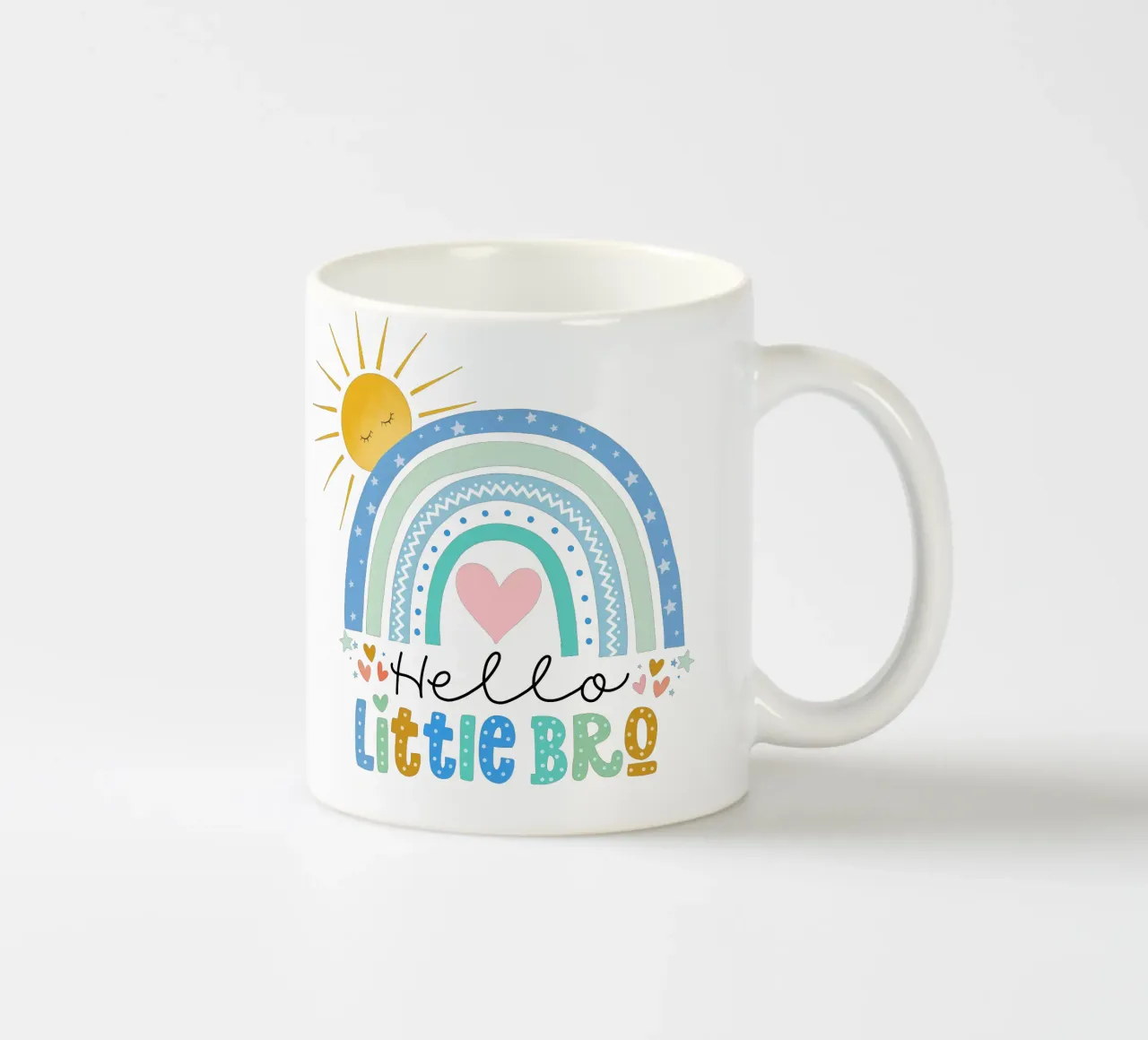 Ciao fratellino tazza in ceramica da CalliLetters