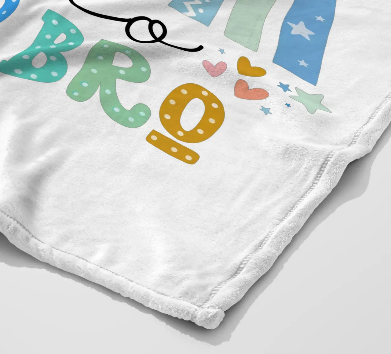Ciao fratellino coperta in pile da CalliLetters