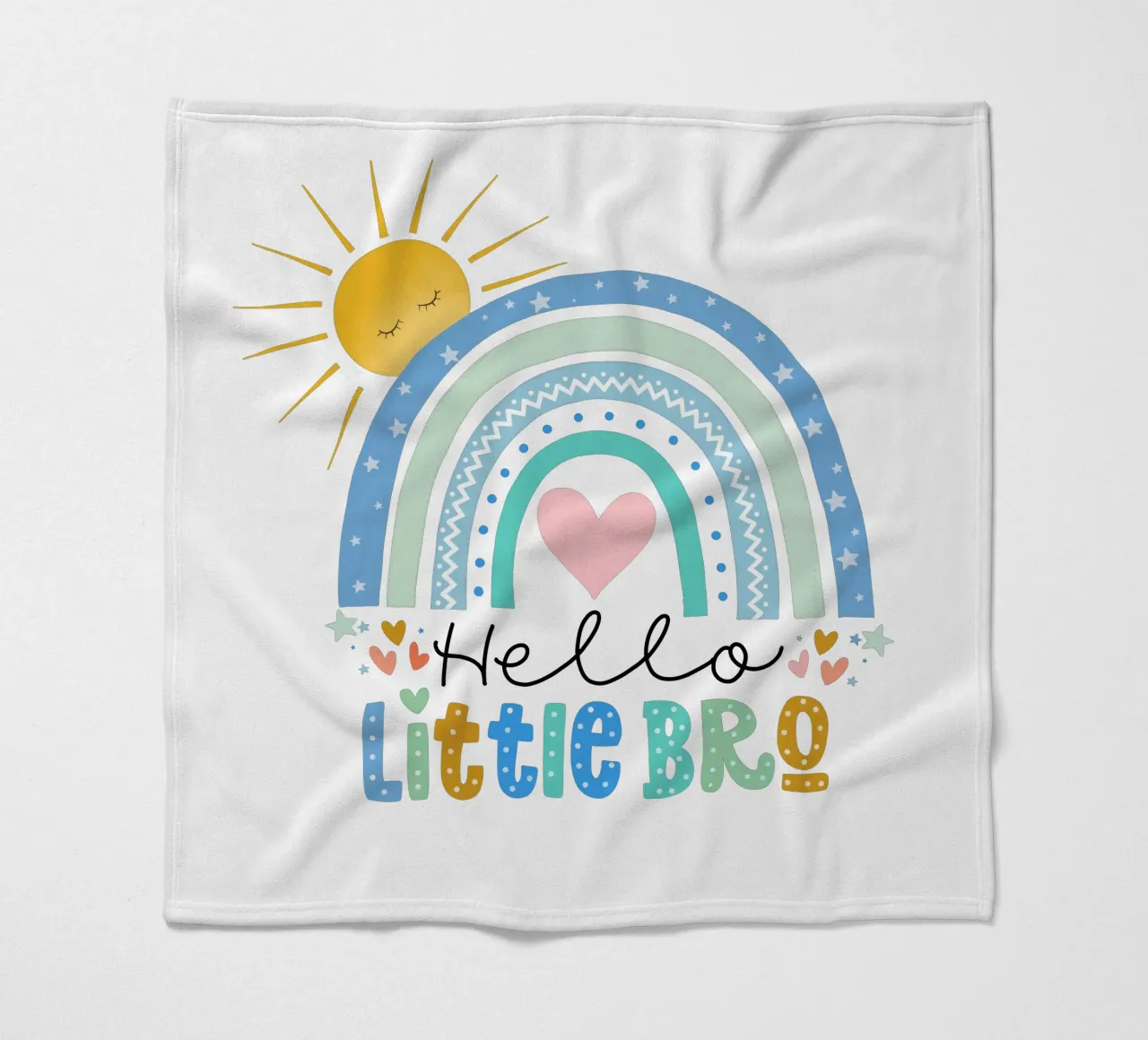 Ciao fratellino coperta in pile da CalliLetters