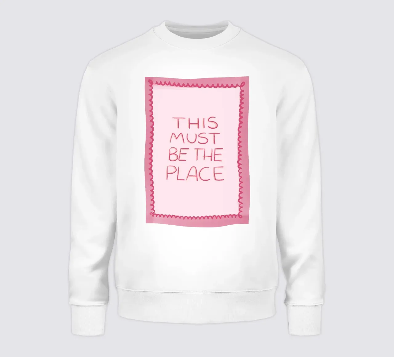 Questo deve essere il posto giusto Rosa felpa da Tory