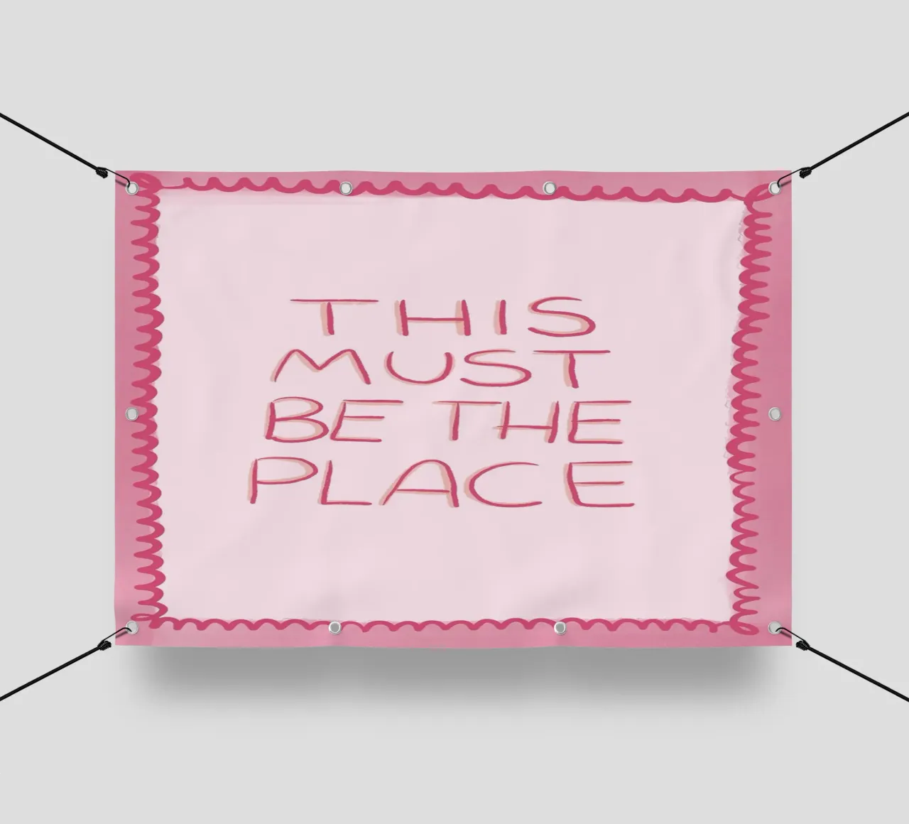 Questo deve essere il posto giusto Rosa telo in pvc da Tory