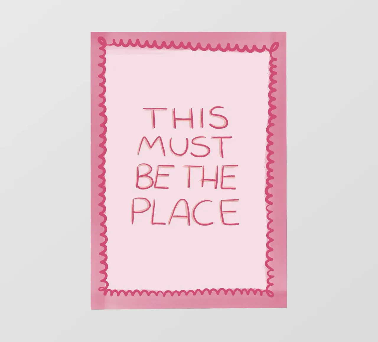 Questo deve essere il posto giusto Rosa telo in pvc da Tory