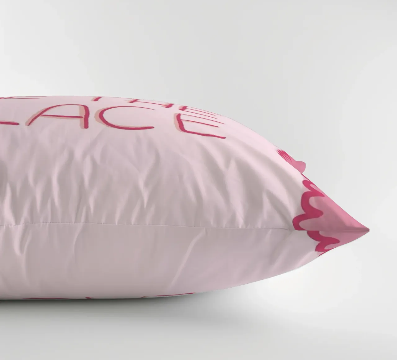 Questo deve essere il posto giusto Rosa cuscino da Tory