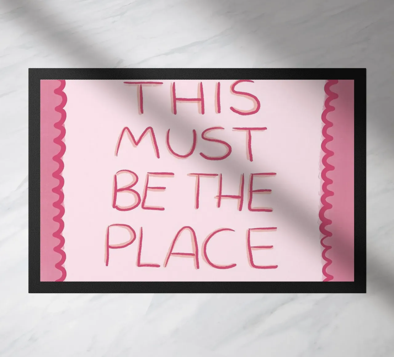 Questo deve essere il posto giusto Rosa zerbino da Tory