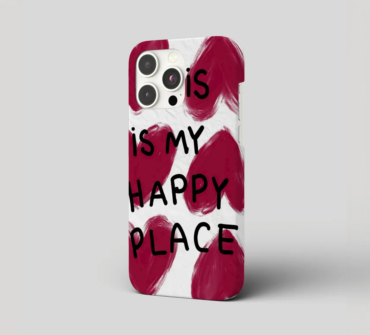 C'est là que se trouvent mes cœurs heureux coque iphone de Tory