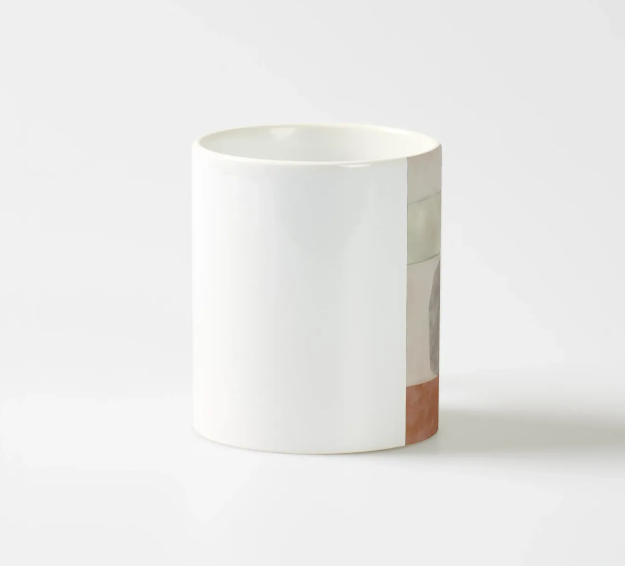 Tranquillità rocciosa e terrosa tazza in ceramica da Carina Pop & Pastell
