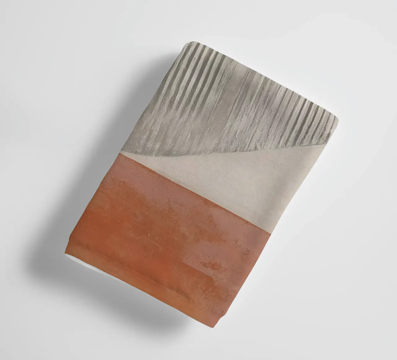 Aardse rotsrust badhanddoek van Carina Pop & Pastell