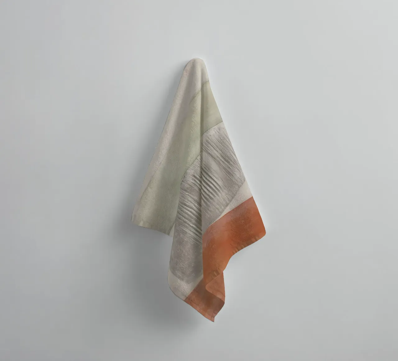Aardse rotsrust badhanddoek van Carina Pop & Pastell