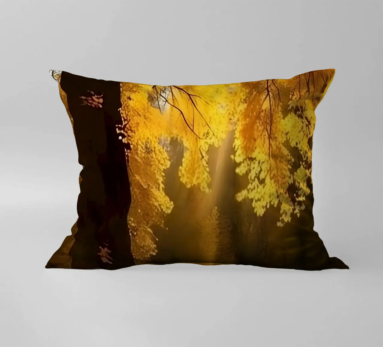 L'ultima luce dell'autunno cuscino da Pixel Boy