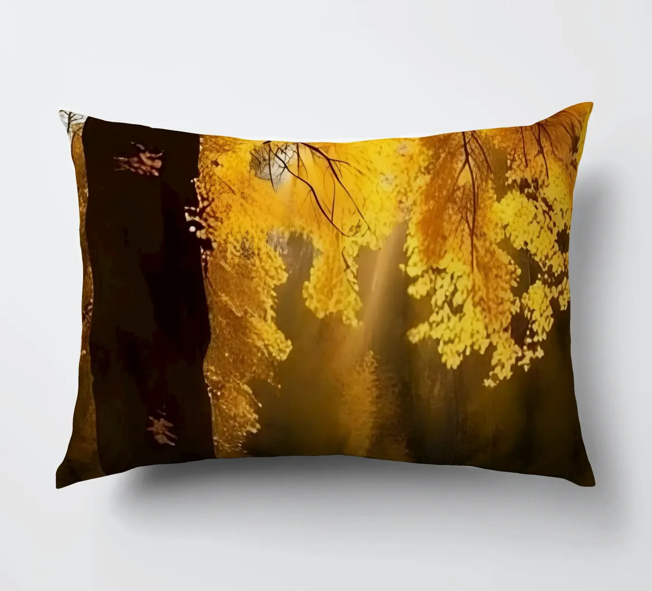 L'ultima luce dell'autunno cuscino da Pixel Boy
