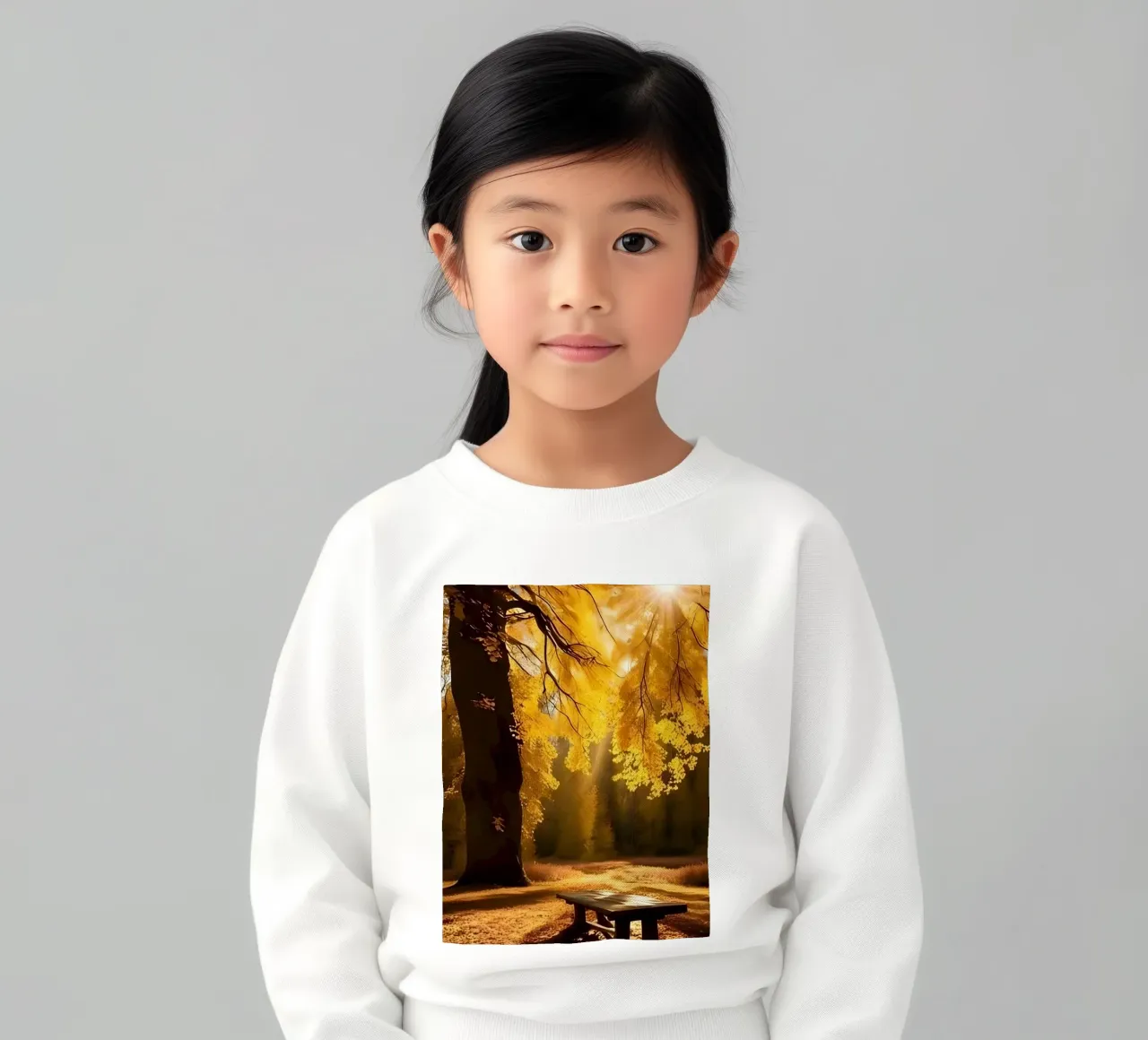 L'ultima luce dell'autunno felpa bambino da Pixel Boy