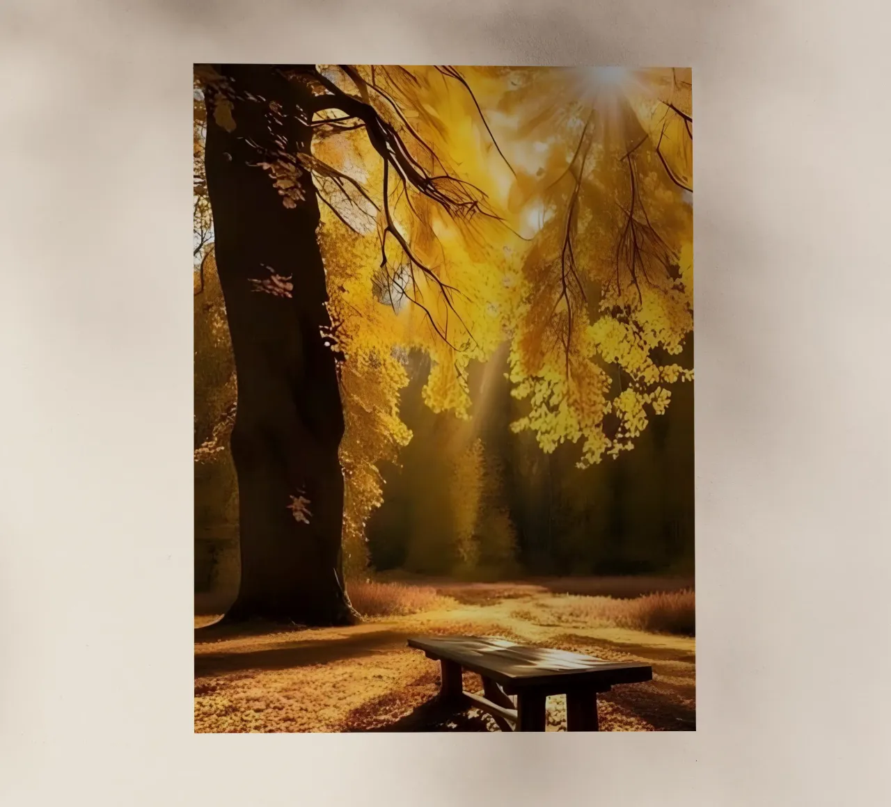 L'ultima luce dell'autunno pellicola backlit da Pixel Boy
