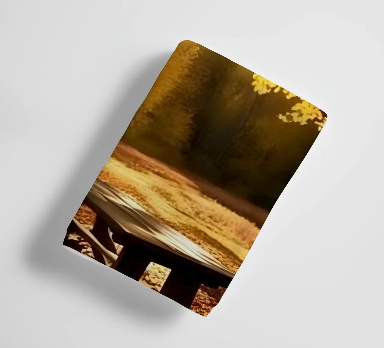 L'ultima luce dell'autunno asciugamano da bagno da Pixel Boy