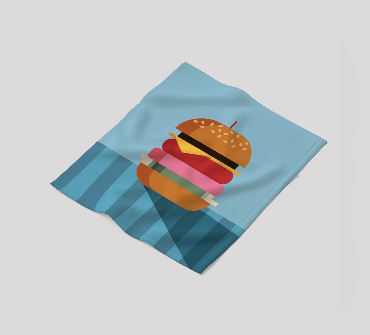 Perfectly Stacked Burger coperta in pile da DARIA IVANOVNA