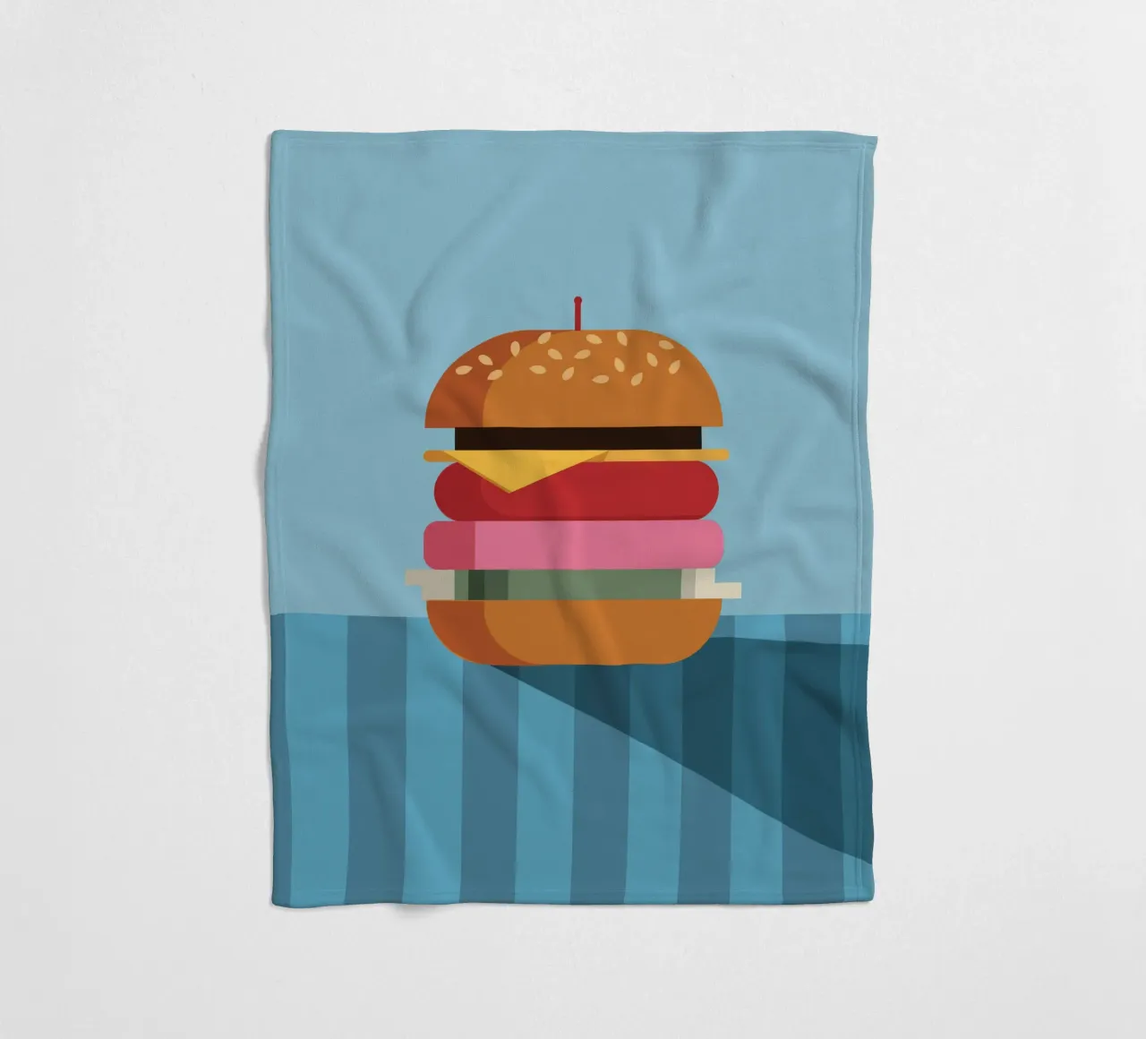 Perfectly Stacked Burger coperta in pile da DARIA IVANOVNA