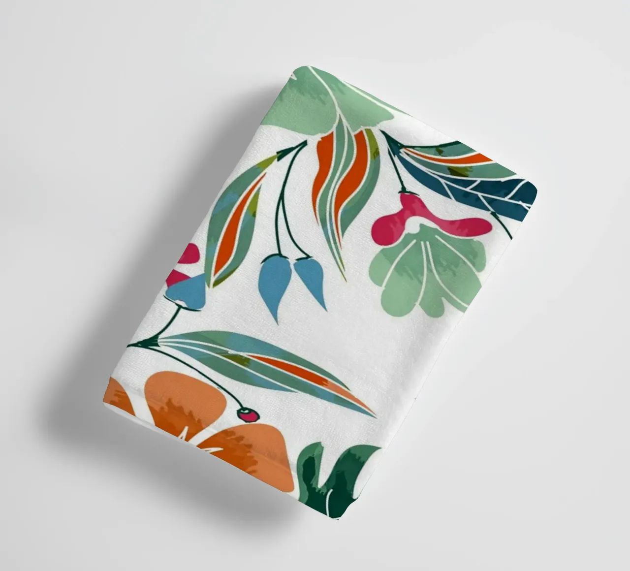 Fiori di menta e ruggine asciugamano da bagno da 83oranges