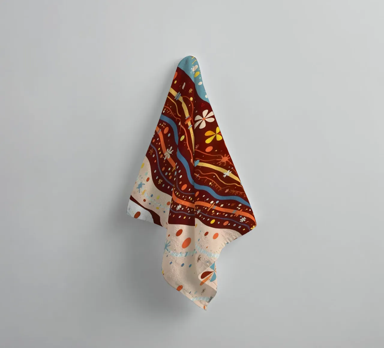 The Flow Of Things towel by 83oranges