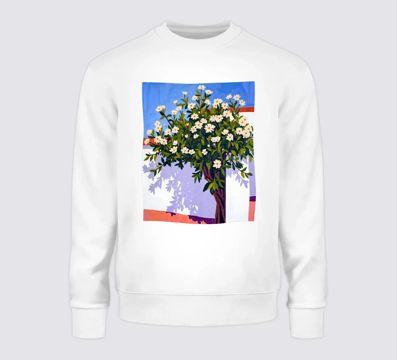 Waar schaduwen bloeien sweatshirt van 83oranges