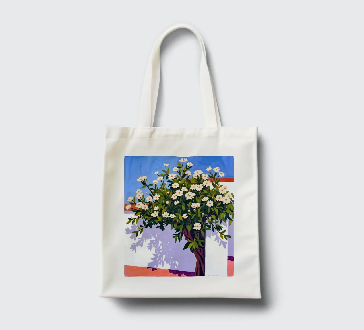 Dove fioriscono le ombre borsa in juta da 83oranges