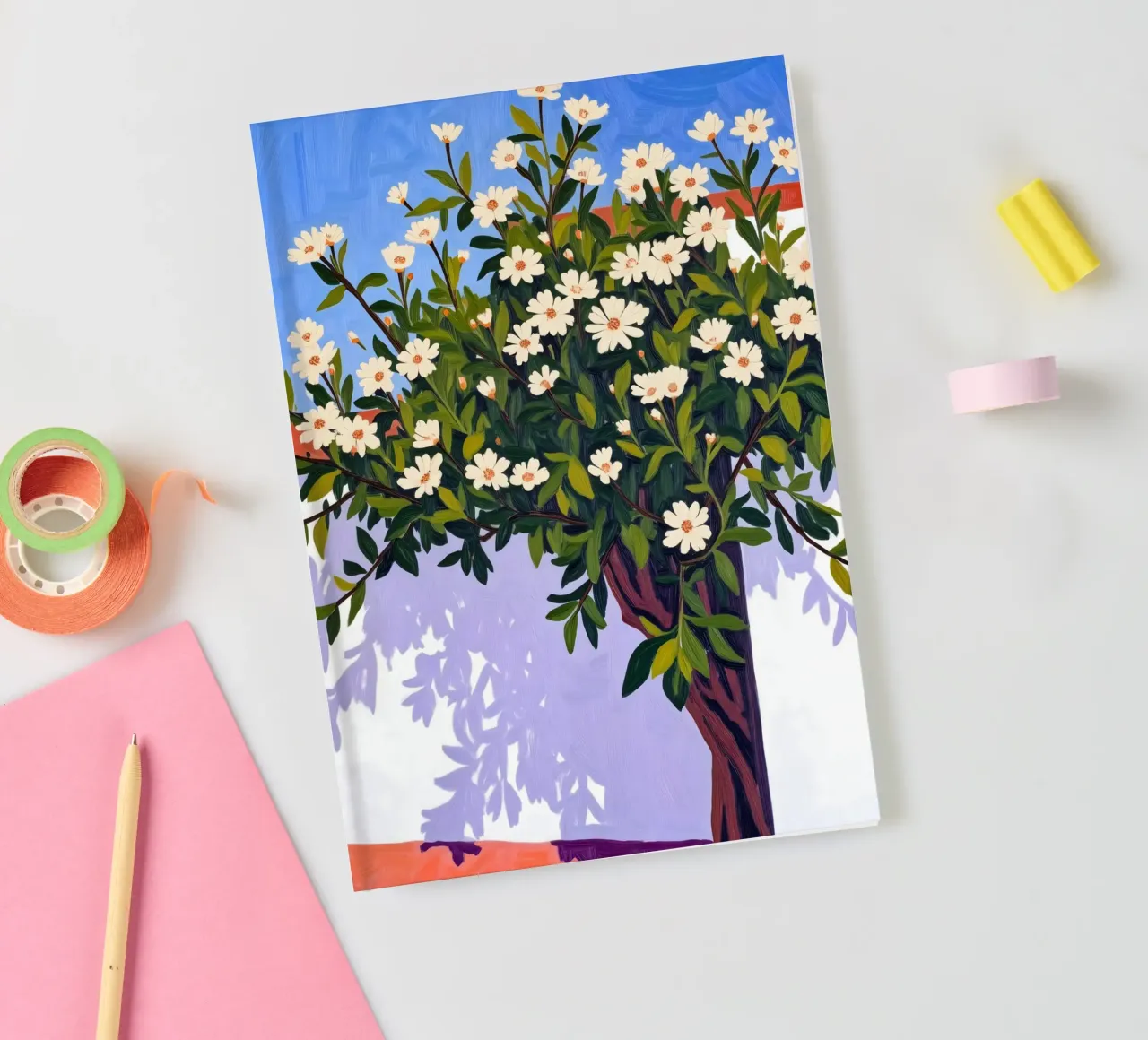 Where Shadows Bloom notebook by 83oranges