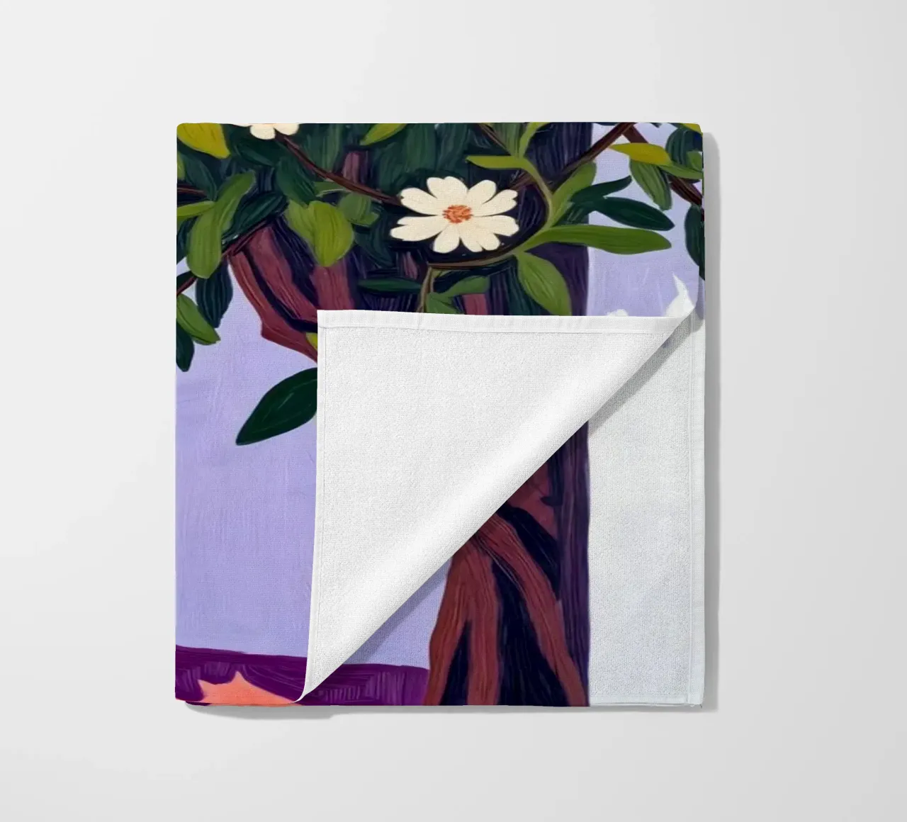 Là où fleurissent les ombres serviette de plage de 83oranges