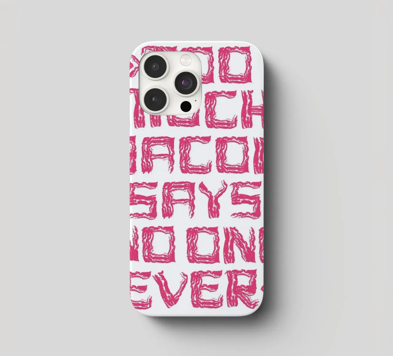 Bacon cover iphone da Herzette