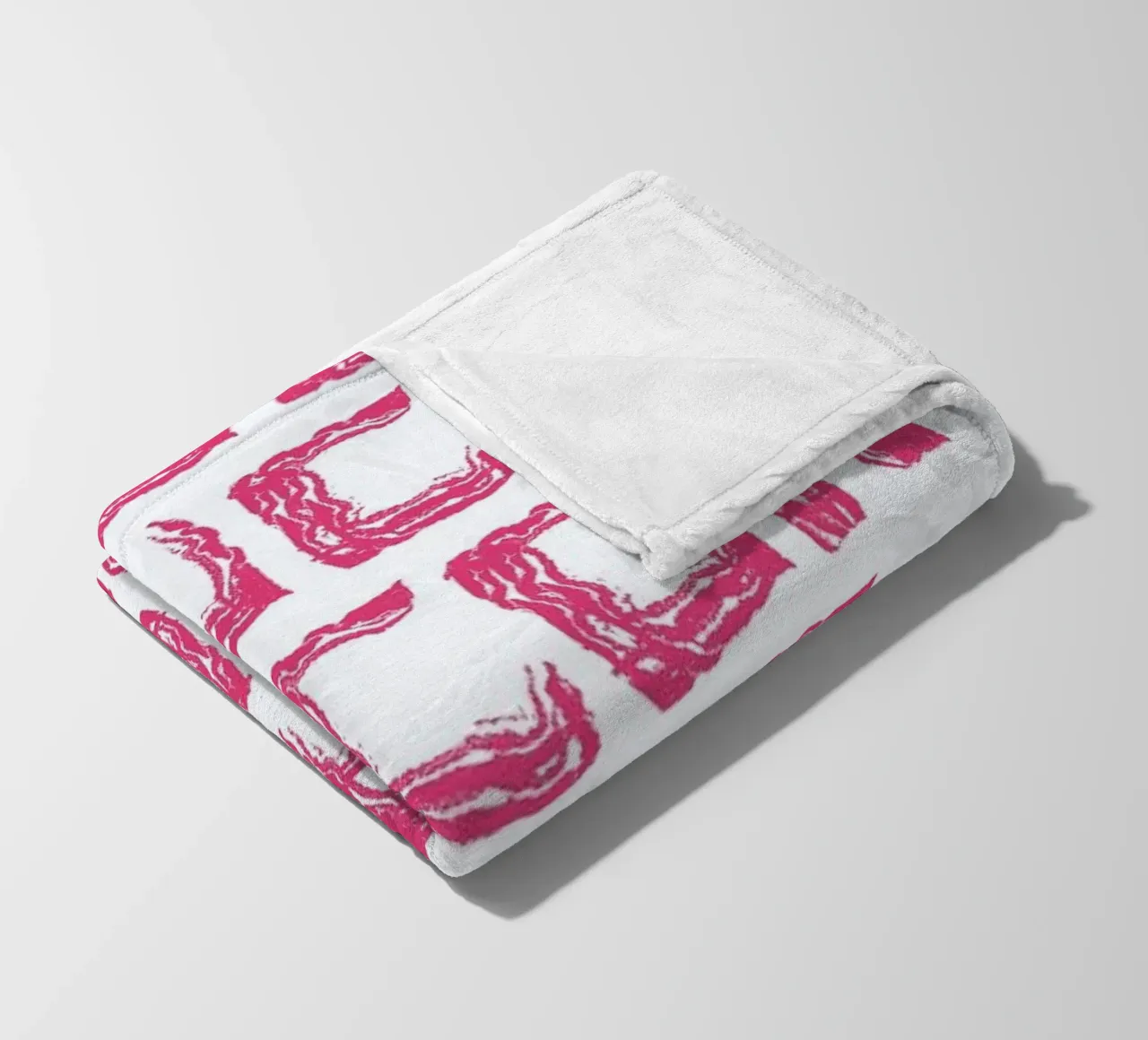 Bacon fleecedeken van Herzette