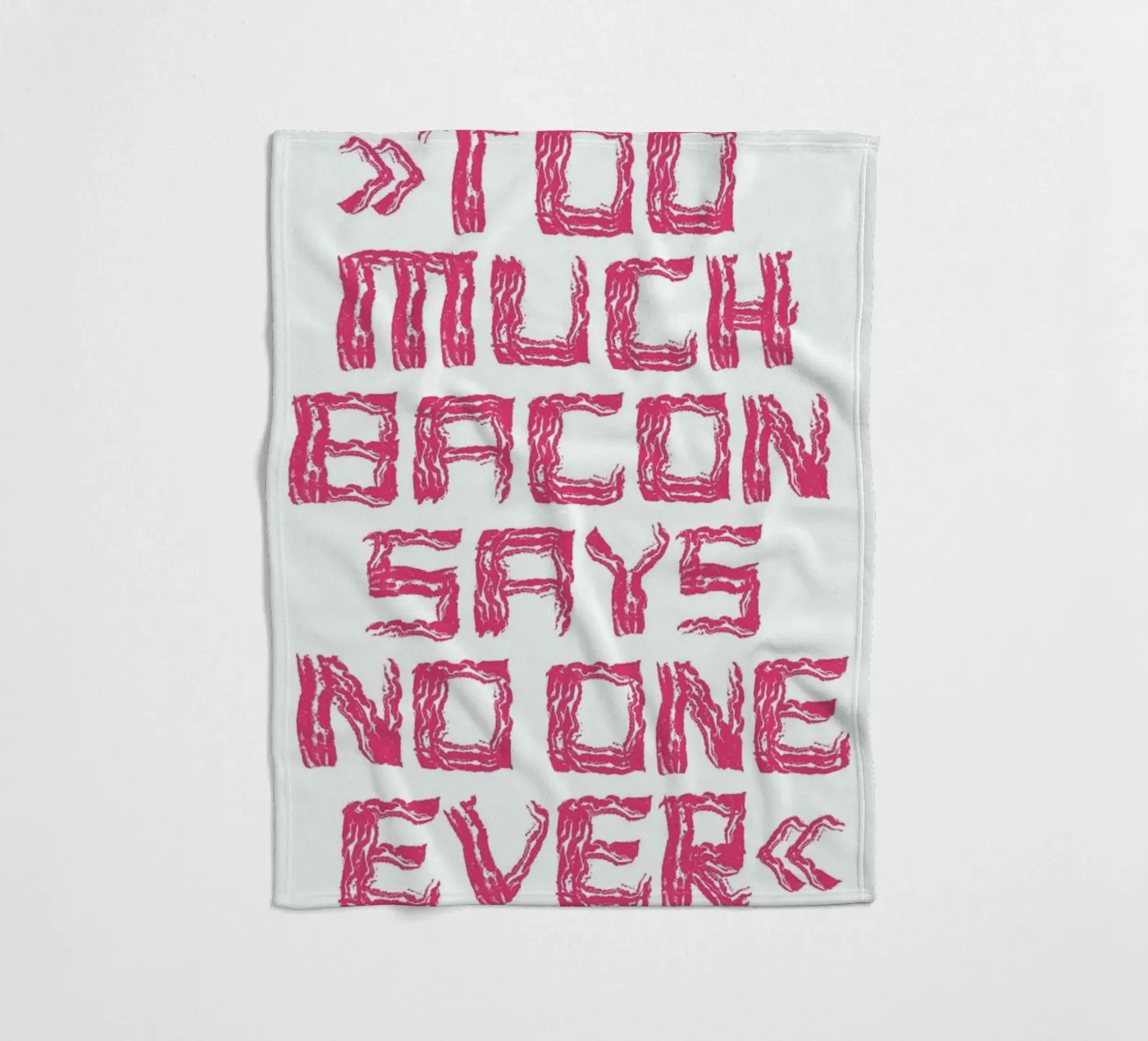 Bacon Fleecedecke von Herzette