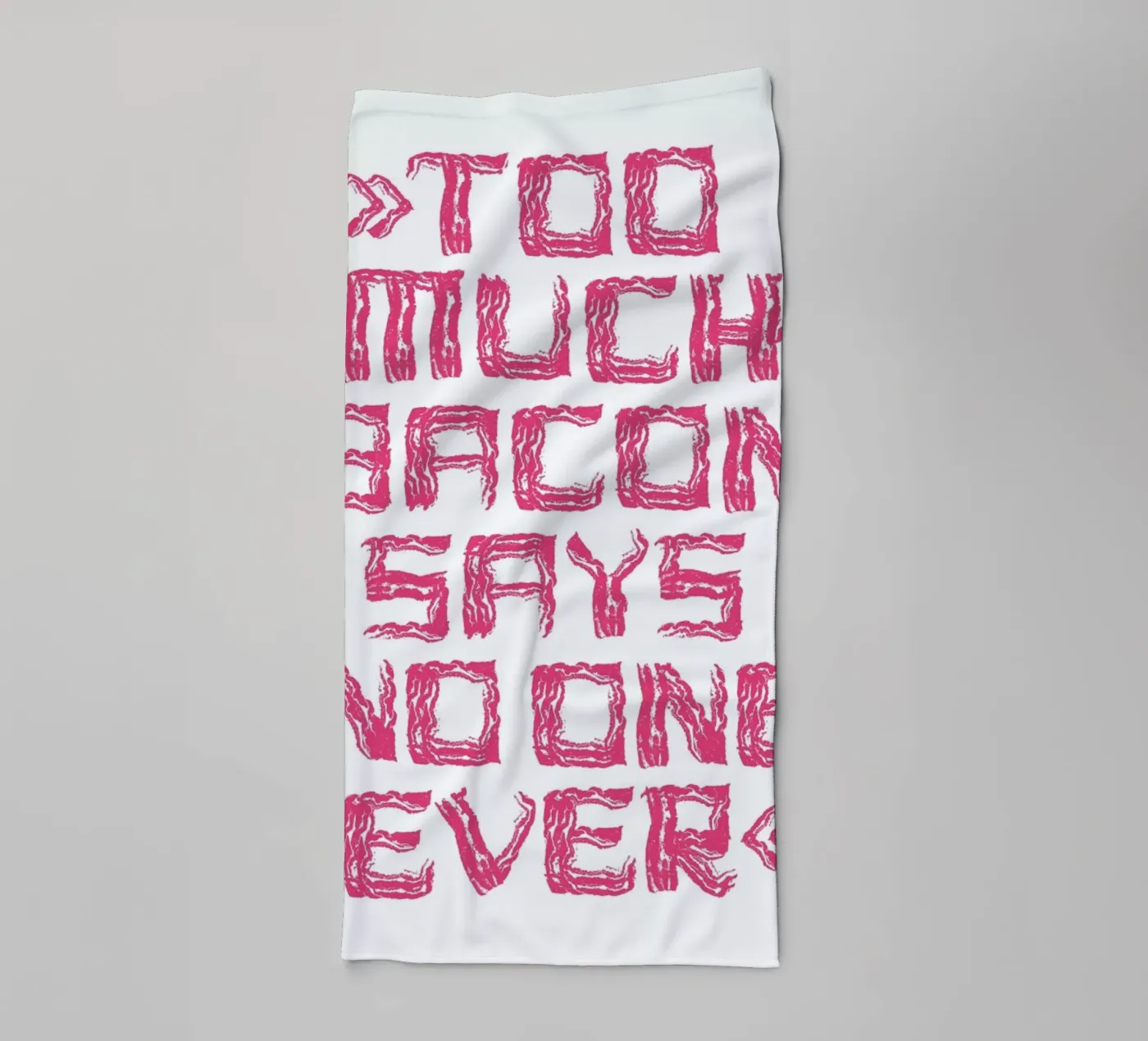 Bacon towel by Herzette