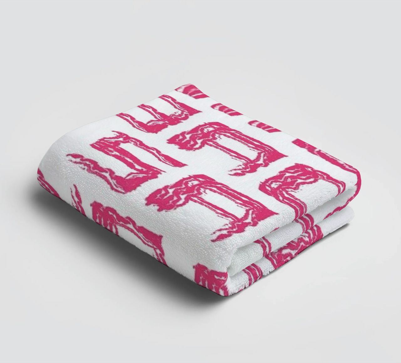 Bacon asciugamano da bagno da Herzette