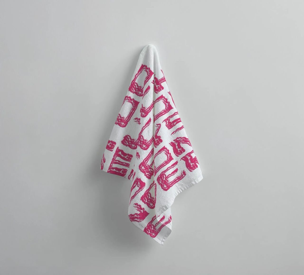 Bacon asciugamano da bagno da Herzette