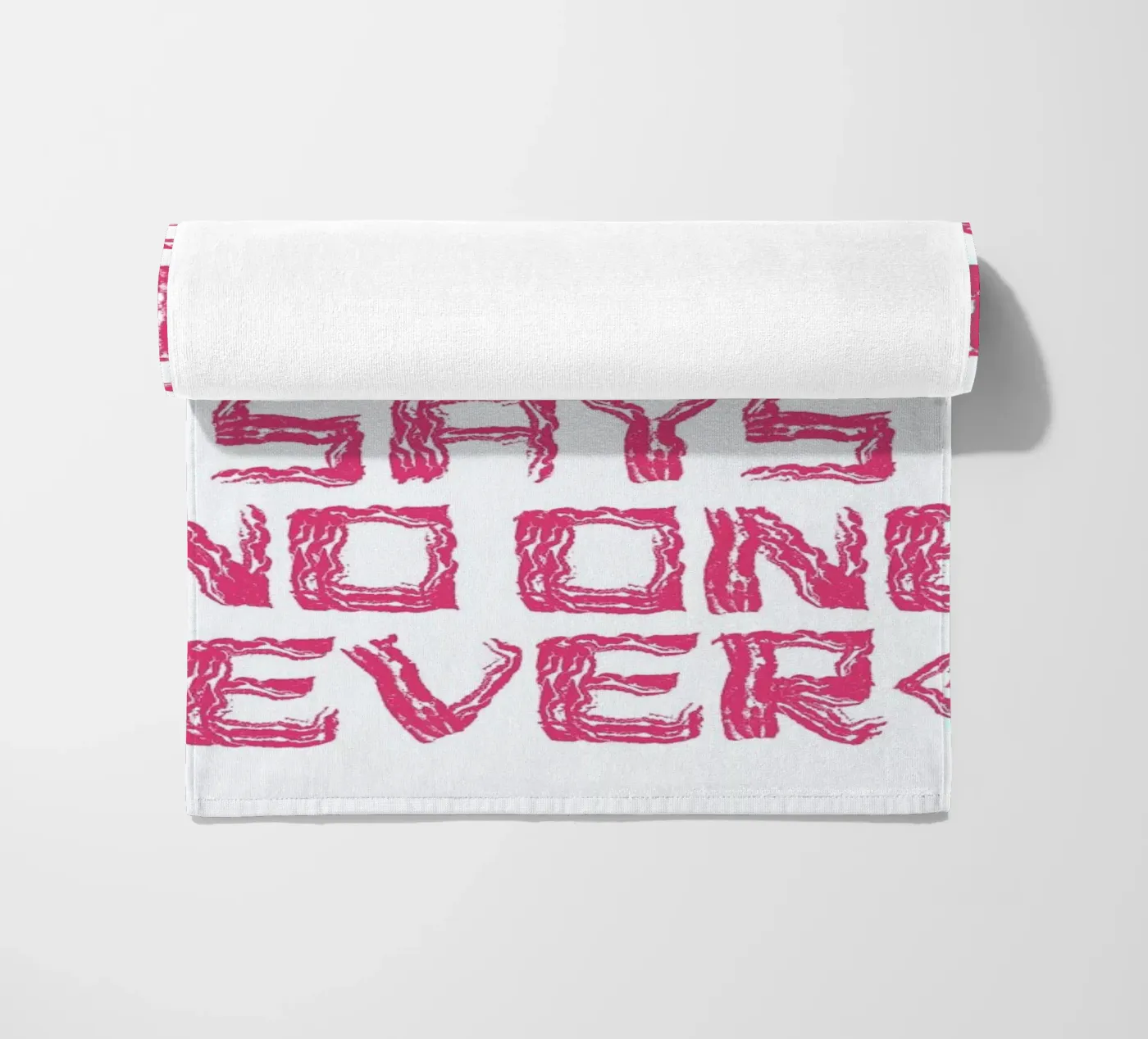 Bacon strandhanddoek van Herzette