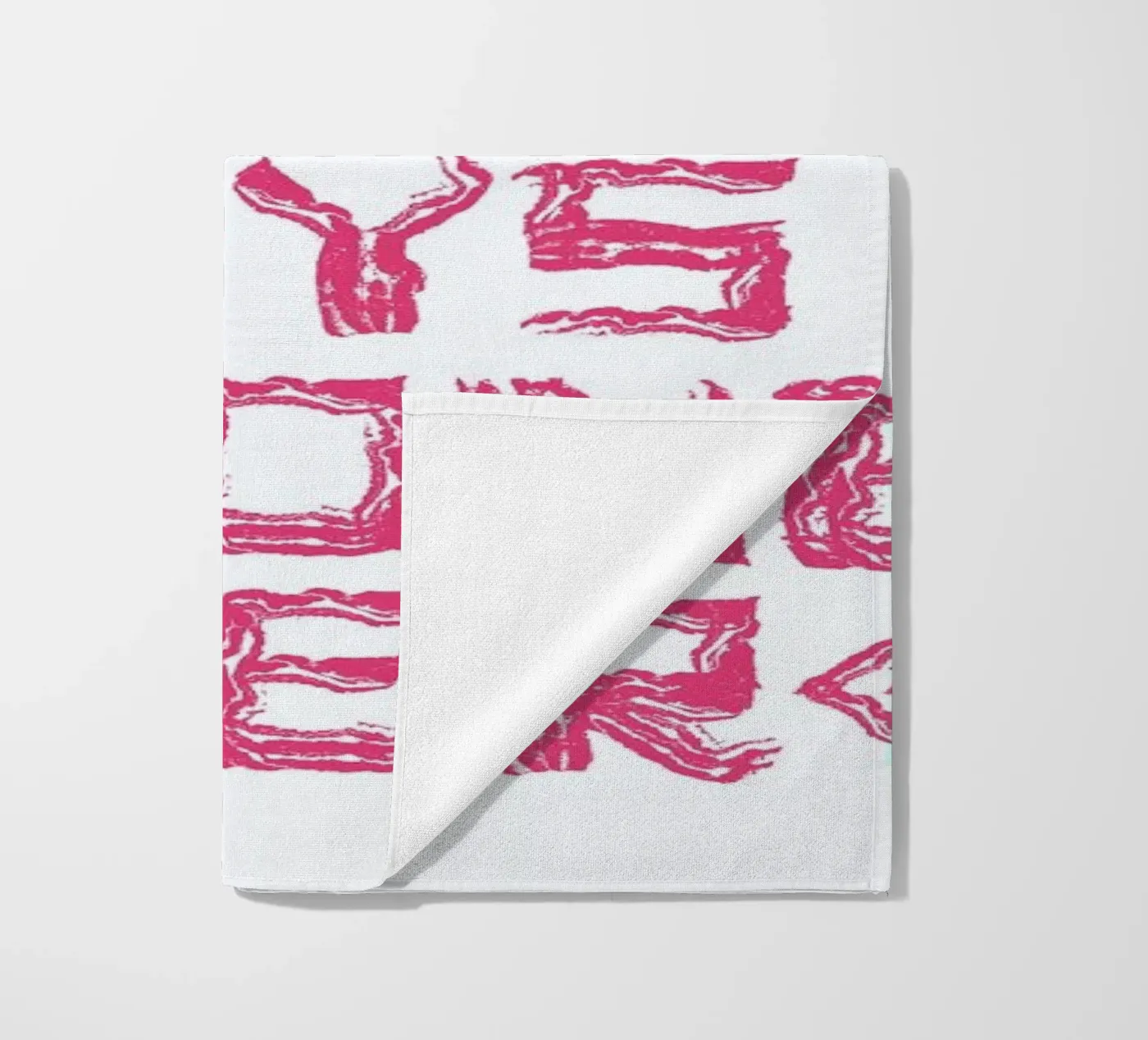 Bacon strandhanddoek van Herzette