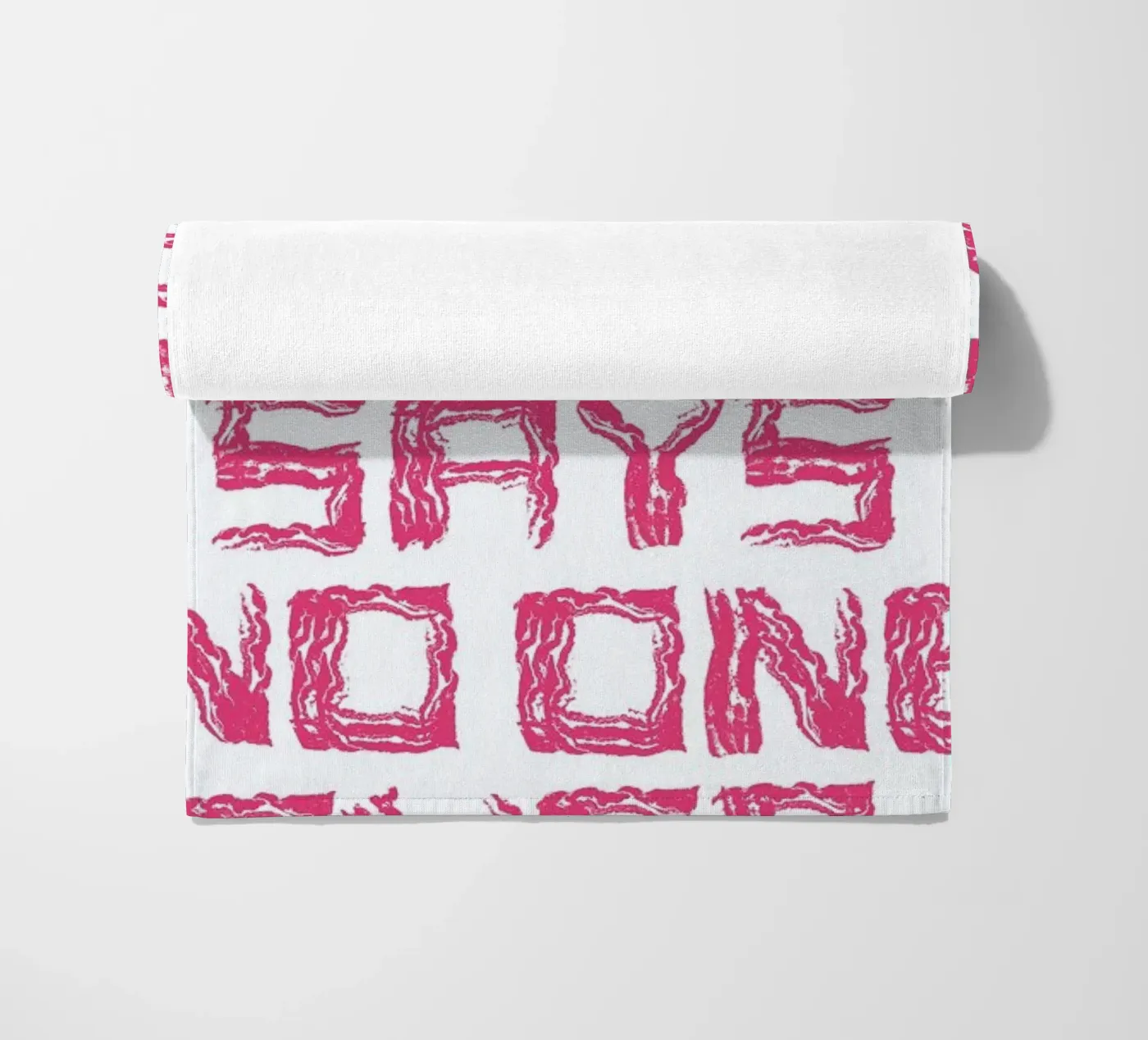 Bacon strandhanddoek van Herzette