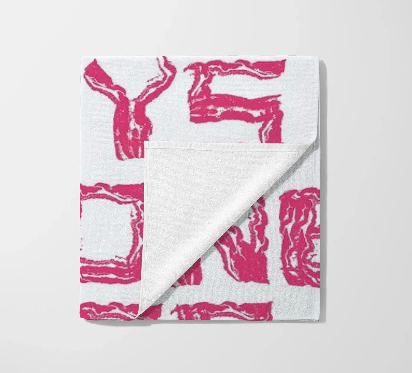Bacon strandhanddoek van Herzette