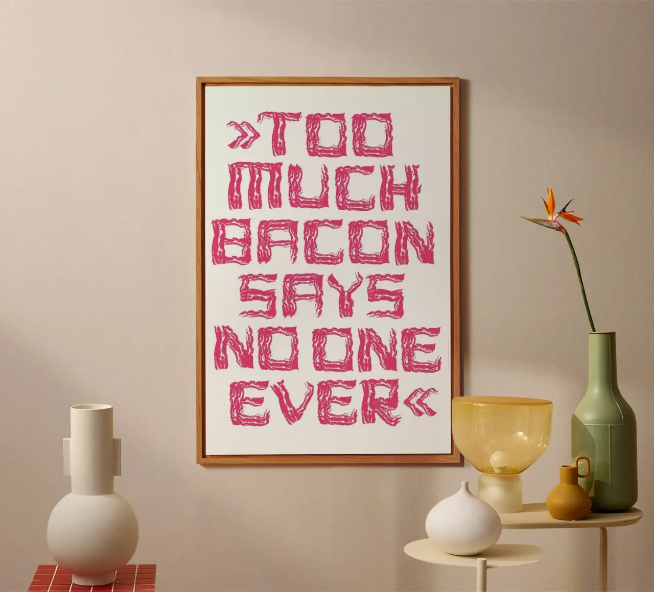 Bacon alluminio dibond da Herzette