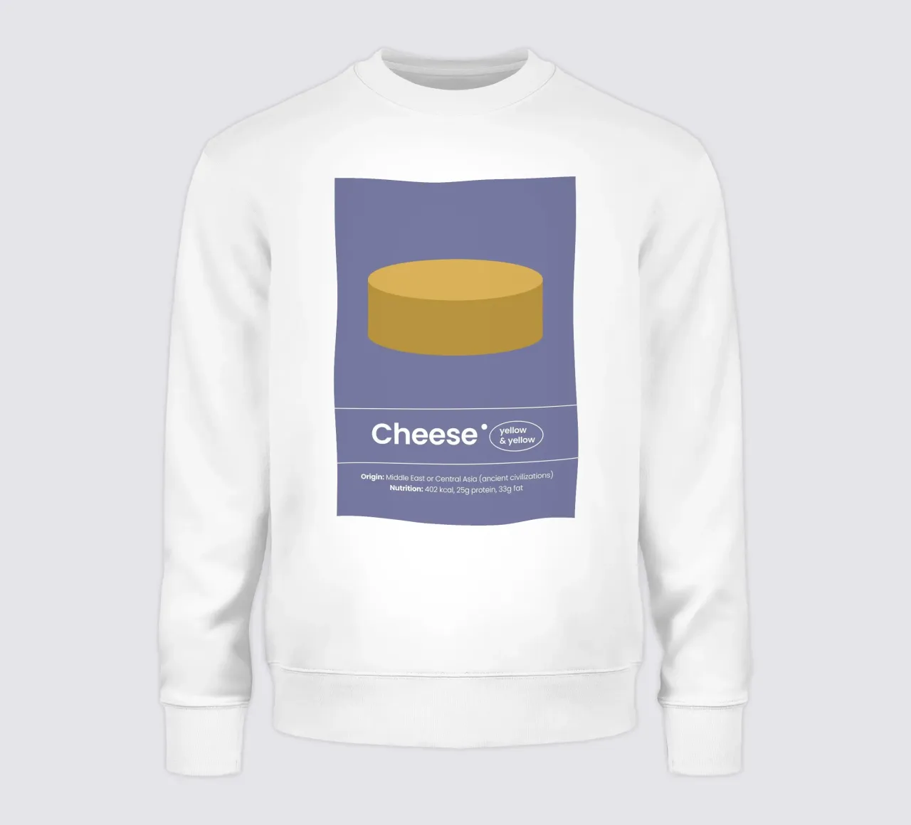 L'arte del formaggio felpa da bazi