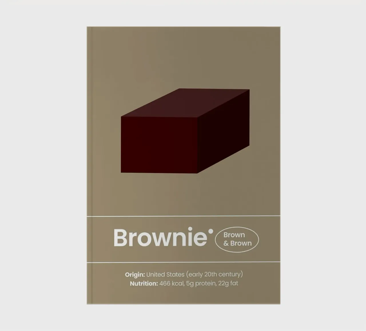 Die Kunst des Brownies Notizbuch von bazi