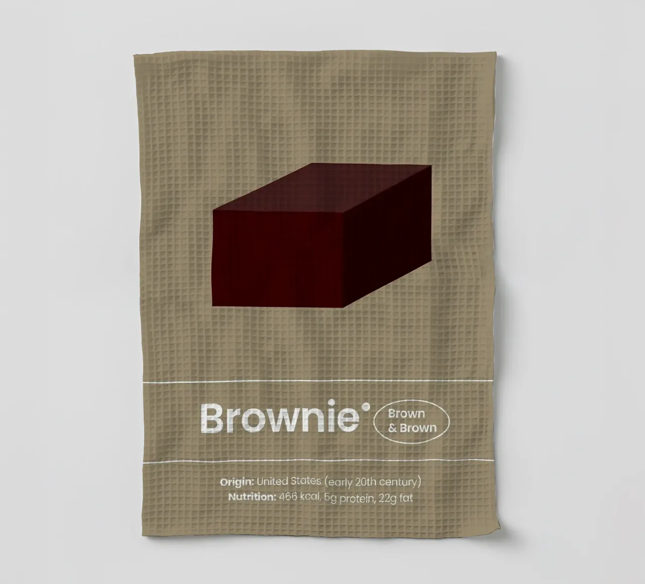 L'arte del brownie canovaccio da cucina da bazi