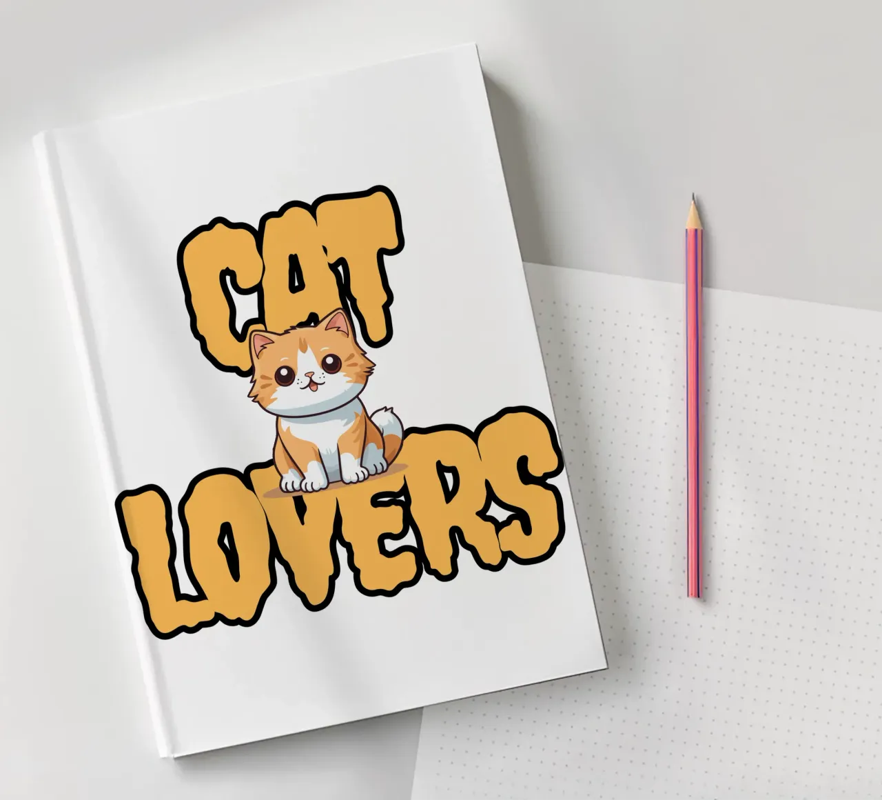 Cat Lover notebook by arleneturnershop