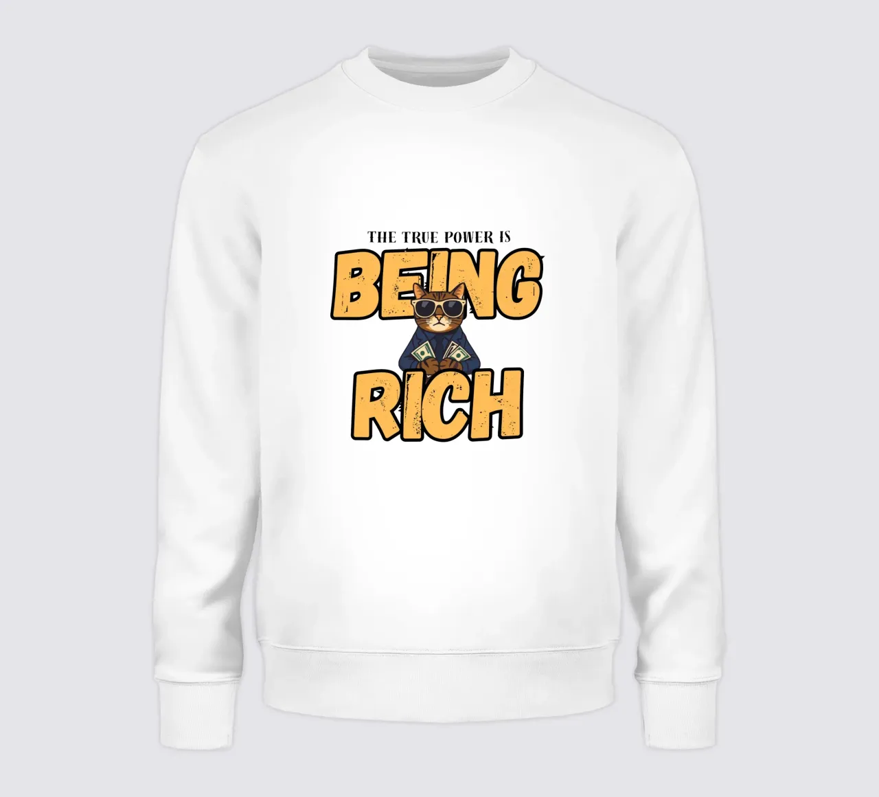 Essere ricchi felpa da arleneturnershop