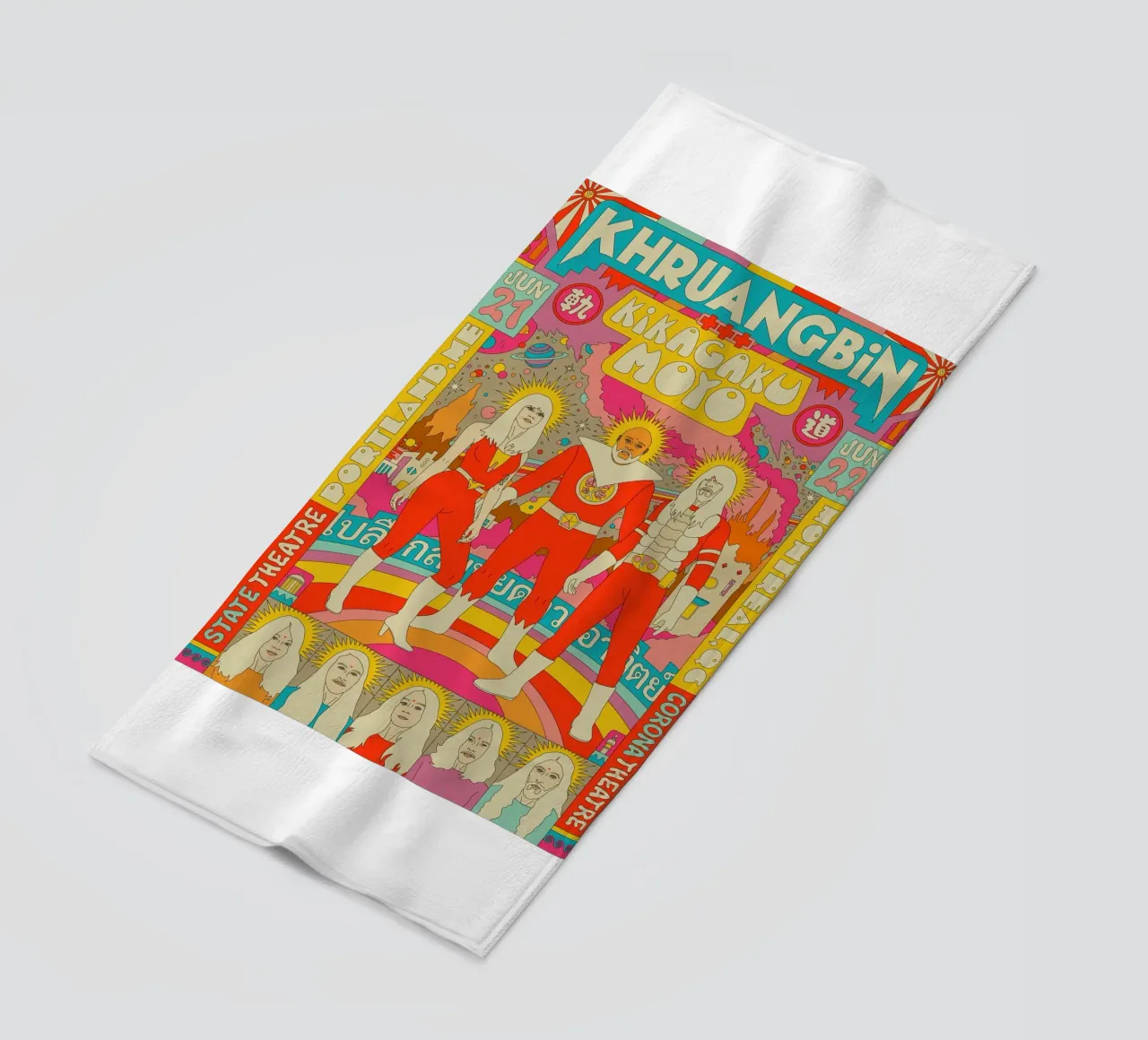 Echi del mondo in ogni nota Poster telo mare da mamass