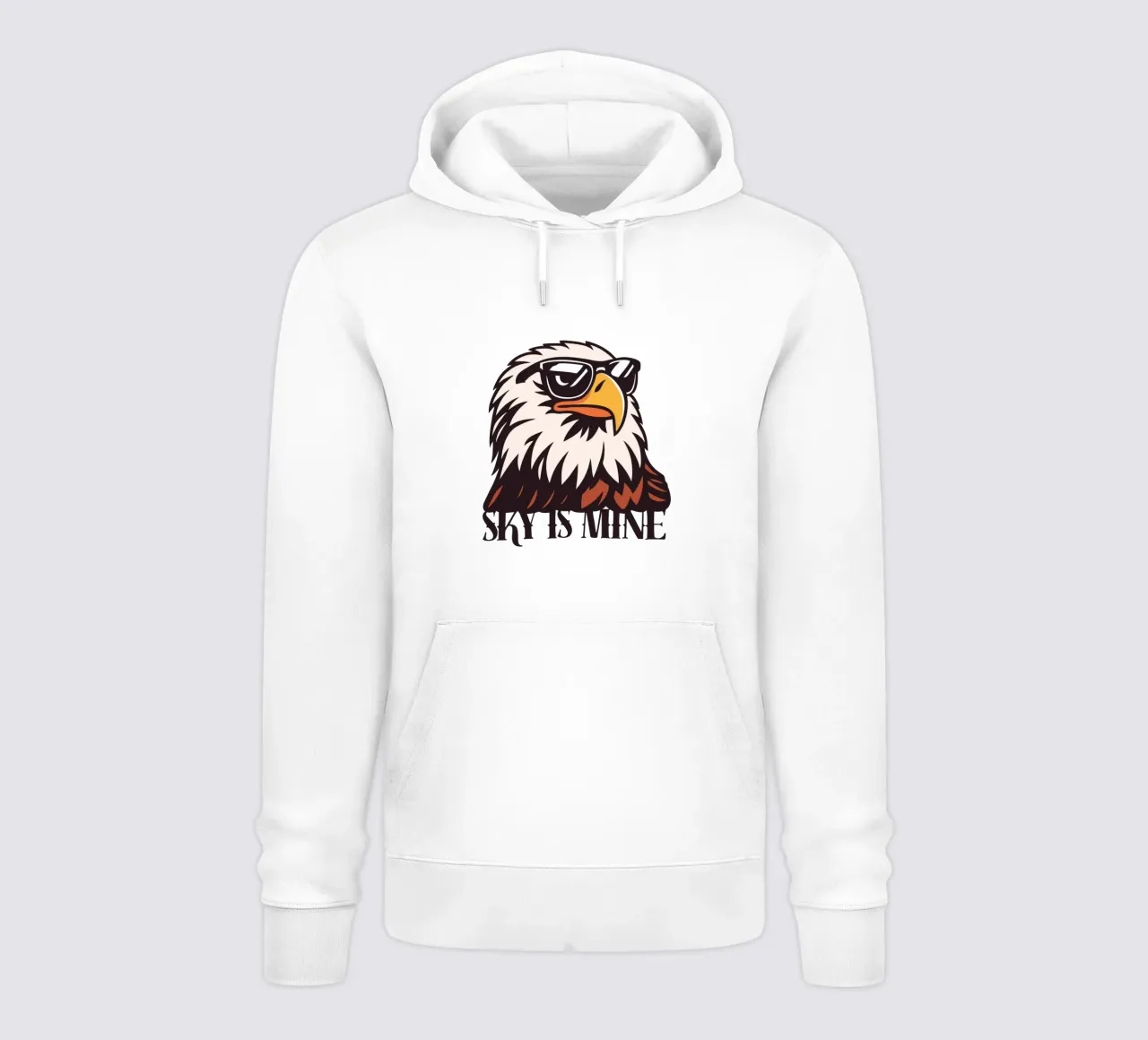 Aquila felpa con cappuccio da arleneturnershop