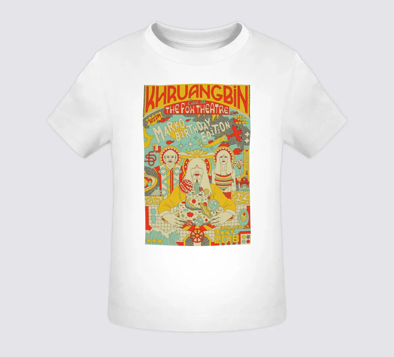 Tra funk e serenità Khruangbin Poster maglietta neonato da mamass