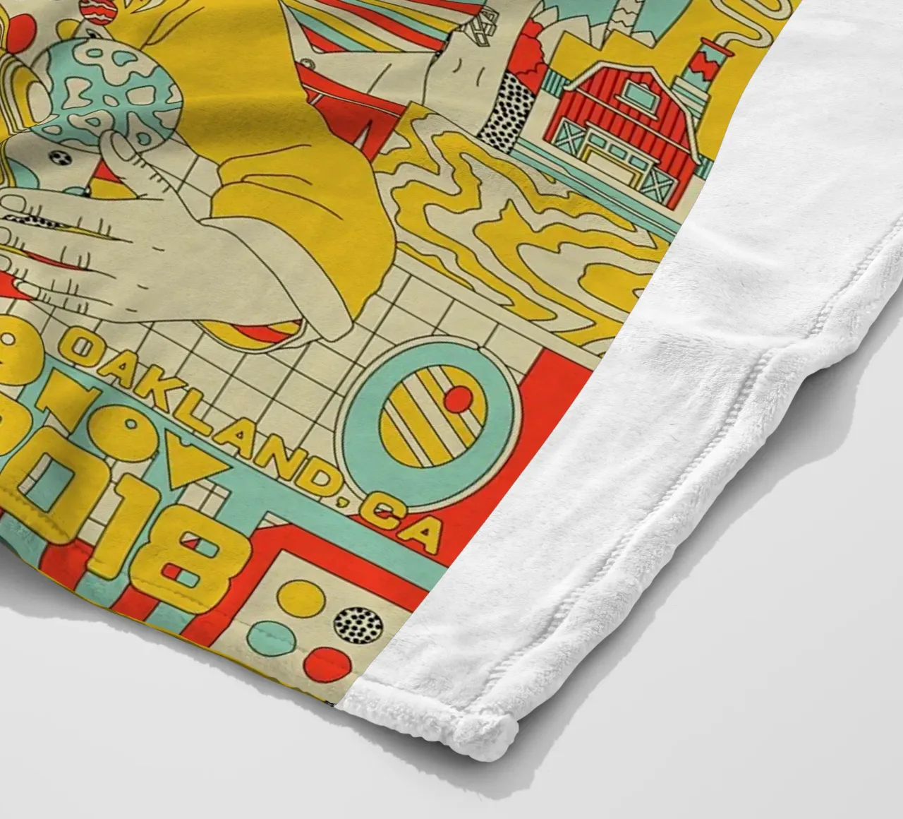 Tra funk e serenità Khruangbin Poster coperta in pile da mamass