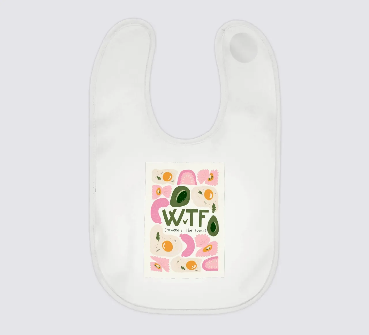 WTF - Dov'è il cibo bavaglino da bazi